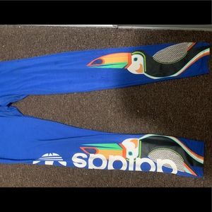 Adidas toucan leggings.